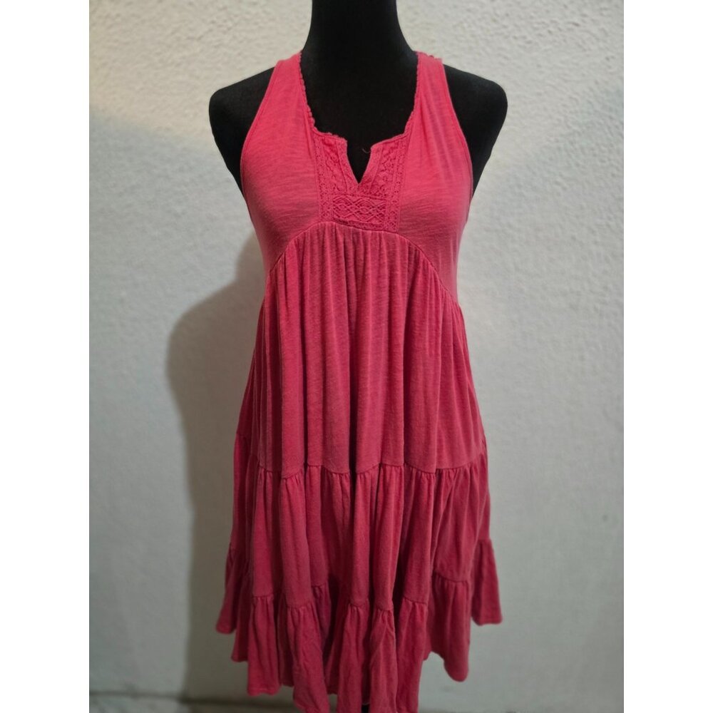 Ralph Lauren babydoll Womens Sleeveless Coral‎ Dress XL